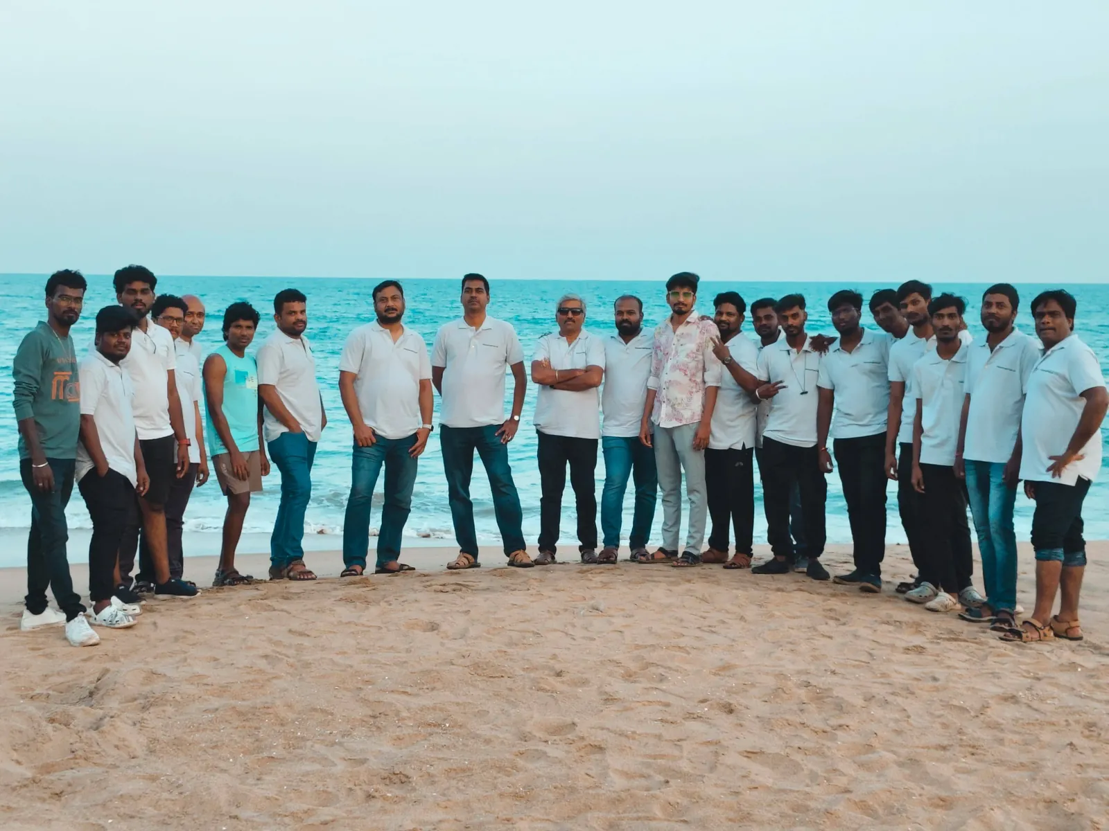 Cratio team — beach offsite